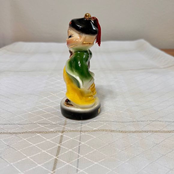1952 Vintage Josef Originals WEE CHING with his Dog, Chinese Porcelain Figurine - Picture 10 of 10